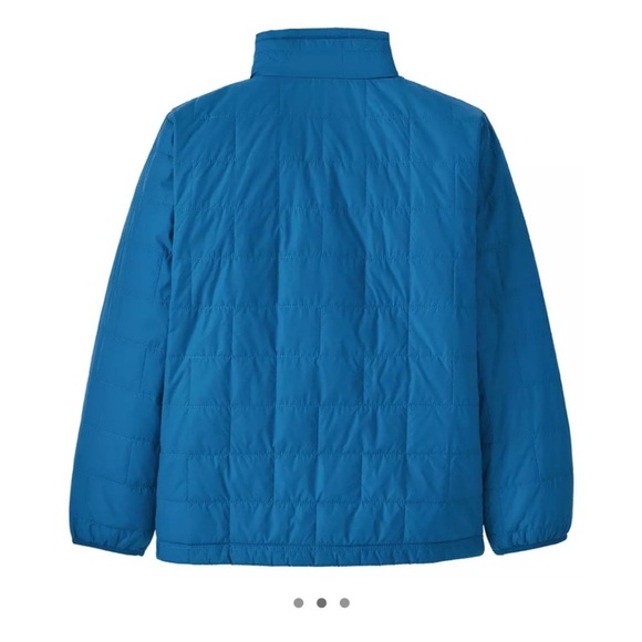 Patagonia Boys' XL Nano Puff Brick Quilt Jacket Endless Blue NWT Youth Kids - Picture 8 of 9